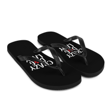 Crazy Dog Lady (Dog lover) Funny Flip-Flops by Design Express