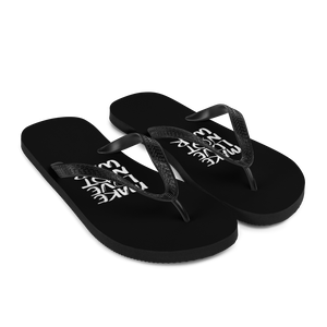 Make Love Not War (Funny) Flip-Flops by Design Express