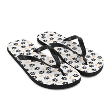 Dog Paws and Bones Pattern Flip-Flops by Design Express