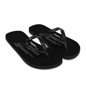 Vegan Dictionary Flip-Flops by Design Express