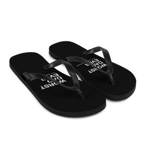 Worst Dad Ever (Funny) Flip-Flops by Design Express