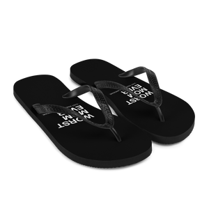 Worst Mom Ever (Funny) Flip-Flops by Design Express