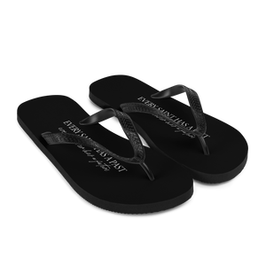 Every saint has a past (Quotes) Flip-Flops by Design Express