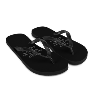 When it rains, look for rainbows (Quotes) Flip-Flops by Design Express