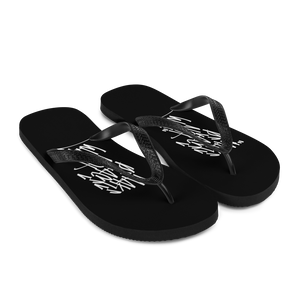 Make Peace Not War Vertical Graffiti (motivation) Flip-Flops by Design Express