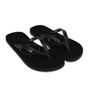 Let your soul glow Flip-Flops by Design Express