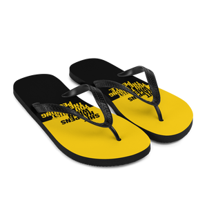 Shit happens when you trust the wrong people (Bold) Flip-Flops by Design Express