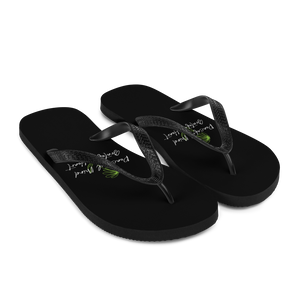 Peaceful Mind Grateful Heart Flip-Flops by Design Express