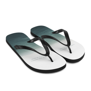 In order to heal yourself, you have to be ocean Flip-Flops by Design Express