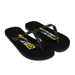Heal our past, build our future (Motivation) Flip-Flops by Design Express