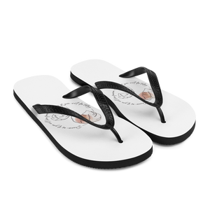 Dream as if you will live forever Flip-Flops by Design Express