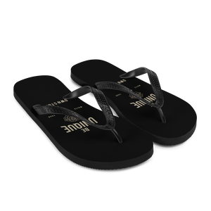 Be Unique, Write Your Own Story Flip-Flops by Design Express