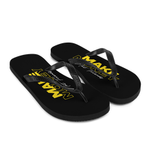 Make Money Not Friends Typography Flip Flops by Design Express