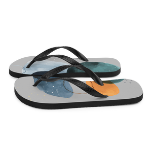 Peace Abstract Art Flip-Flops by Design Express