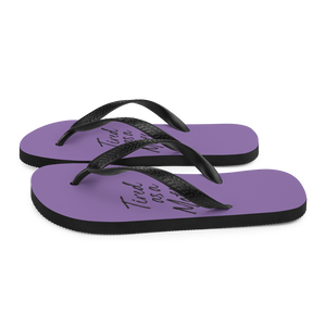 Tired As a Mother (Funny Mother Day) Flip-Flops by Design Express