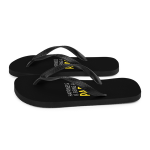 Happiness is Being a Papa (Funny) Flip-Flops by Design Express