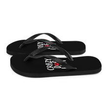 Crazy Dog Lady (Dog lover) Funny Flip-Flops by Design Express