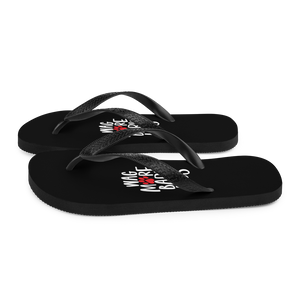 Wag More Bark Less (Dog lover) Funny Flip-Flops by Design Express