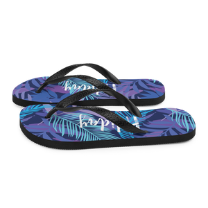 Floral Holiday Flip-Flops by Design Express