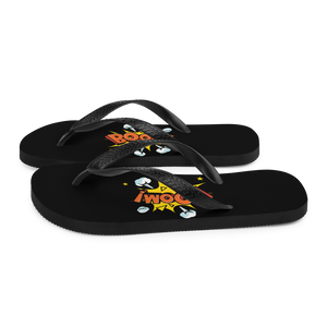 Boom Pop Art Flip-Flops by Design Express