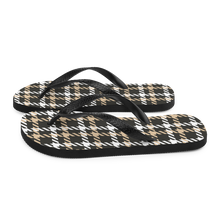 Houndstooth Large Pattern Flip-Flops by Design Express