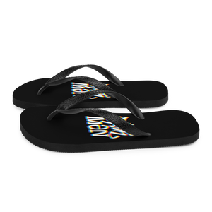 New York City Glitch Flip-Flops by Design Express