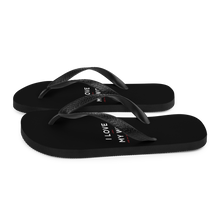 I Love My Wife (Funny) Flip-Flops by Design Express