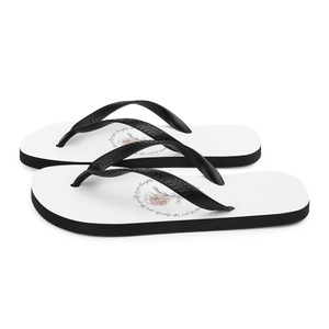 the happiness of your life deppends upon the quality of your thoughts Flip-Flops by Design Express