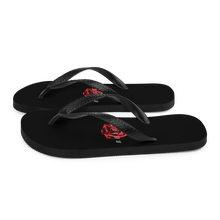 Beauty Red Rose Flip-Flops by Design Express