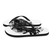 Wanderlust Illustration Series Flip Flops by Design Express