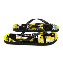 Basquiat Style Flip-Flops by Design Express