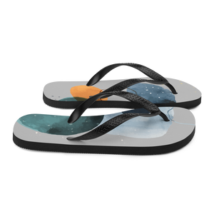 Peace Abstract Art Flip-Flops by Design Express