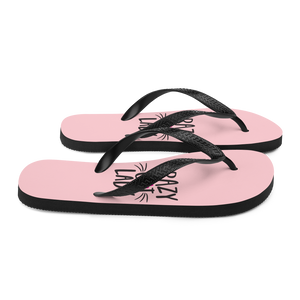 Crazy Cat Lady (Cat Lover) Funny Flip-Flops by Design Express