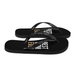 Best Mom Ever (Funny Mother Day) Flip-Flops by Design Express