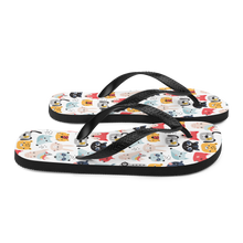 Funny Animal Pattern Flip-Flops by Design Express