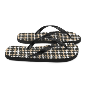 Houndstooth Small Pattern Flip-Flops by Design Express