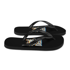 New York City Glitch Flip-Flops by Design Express