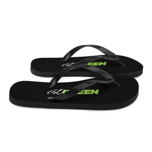 Go Green (Motivation) Flip-Flops by Design Express