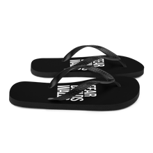 Fear Builds Walls (motivation) Flip-Flops by Design Express