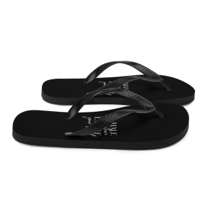 Inhale your future, exhale your past (motivation) Flip-Flops by Design Express