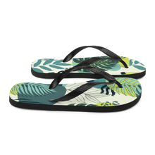 Fresh Tropical Leaf Pattern Flip-Flops by Design Express