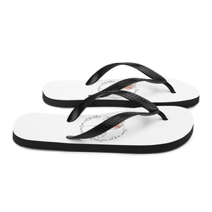 Dream as if you will live forever Flip-Flops by Design Express