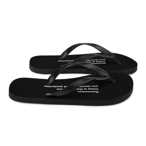 Remember Quotes Flip-Flops by Design Express