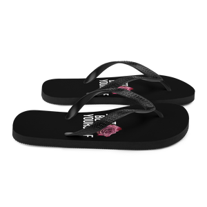 Just Be Yourself Flip-Flops by Design Express