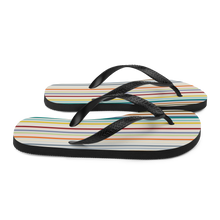 Colorfull Stripes Flip-Flops by Design Express