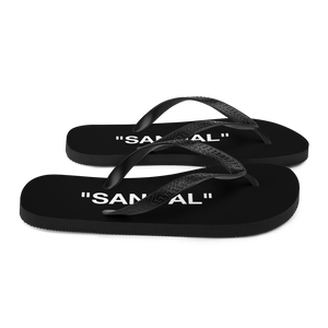 "PRODUCT" Series "SANDAL" Flip Flops Black by Design Express