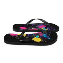 Abstract Series 01 Flip Flops Black by Design Express