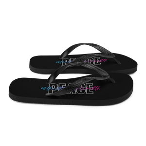 Peace is the Ultimate Wealth Flip Flops by Design Express
