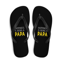 Happiness is Being a Papa (Funny) Flip-Flops by Design Express