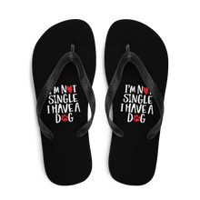 I'm Not Single, I Have A Dog (Dog Lover) Funny Flip-Flop by Design Express